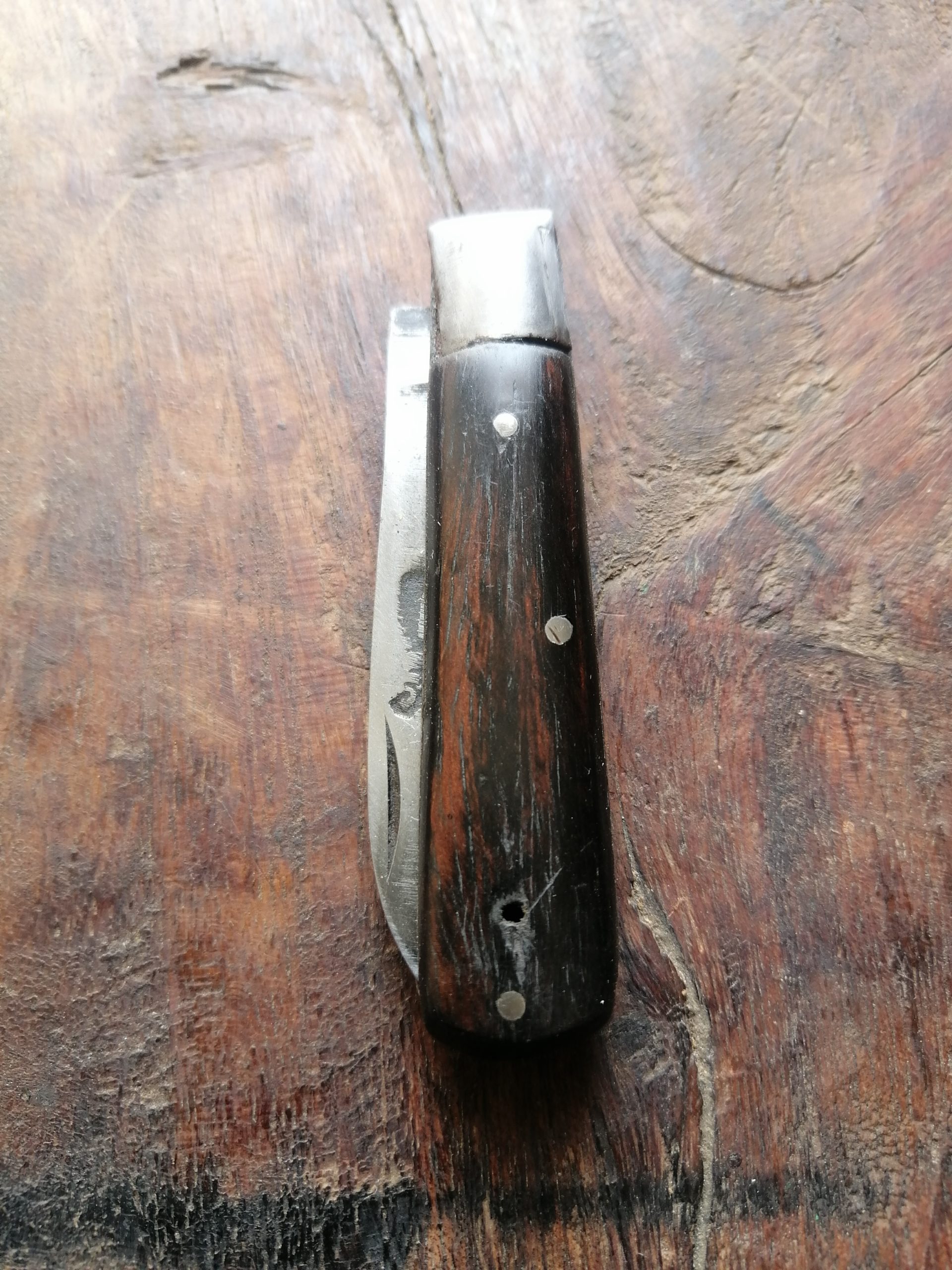 penknife teakwood scales